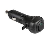 Spinotto per presa accendisigari con ingresso cavo laterale, 12/24V