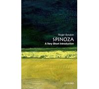 Roger Scruton Spinoza (Tascabile) Very Short Introductions