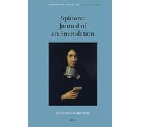 Spinoza: Journal of an Emendation: 9