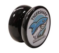Spintastics Tigershark Ball-bearing Wing Shape Designed by World Yo-Yo Champion (Black)