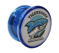 Spintastics Tigershark Ball-Bearing Wing Shape Designed by World Yo-Yo Champion Blue