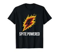 Spinto dal Dispetto Umorismo Nero Razzo del Retro Sarcasmo Maglietta