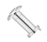 Spioncino compatto da 2 pezzi 200 gradi for una facile installazione e utilizzo, buona aggiunta alle misure di sicurezza domestica Per Porte(Sliver)
