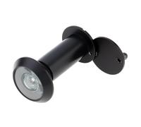 Spioncino di sicurezza in cromo lucido, Spioncino di sicurezza HD da 180 gradi in ottone massiccio da 2 pezzi for porta anteriore da 0,3-1,33 pollici multicolore(Color-silver)