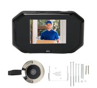 Spioncino di sicurezza intelligente per porta d'ingresso con schermo LCD HD da 2,4 pollici, telecamera digitale con rilevamento del movimento e