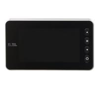 VI.TEL. E0393 12 Spioncino Digitale 4.3" con Sensore di Movimento, Argento