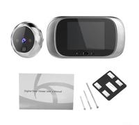 Spioncino digitale intelligente con schermo LCD da 2,8", telecamera spioncino per la sicurezza domestica, vista a 90 gradi, registrazione automatica delle foto, memoria integrata, offre un'immagine