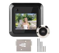 Spioncino digitale intelligente con telecamera Cat Eye lvifloae, con schermo LCD TFT ultra luminoso da 2,4 pollici, obiettivo grandangolare da 0,3 MP HD a 95° per di sicurezza