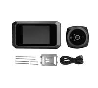 Spioncino digitale per porta di appartamento, telecamera wireless con funzione di visione notturna, display ad alta definizione, spioncino digitale