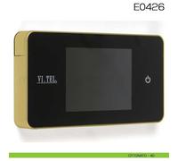 Spioncino digitale VI.TEL. E0372 con Schermo LCD 3,2'' oro e cromo