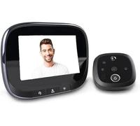 SPIONCINO DIGITALE WIFI SENZA FILI, 4,3" LCD, SENSORE DI MOVIMENTO H.24, FOTO/VIDEO, SILVER