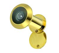 Spioncino in lega di zinco con visuale a 220° con copertura girevole per la privacy per porte da 4 cm a 6,5 cm, uso domestico e ufficio