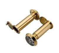 Spioncino per porte, Spioncini for porte di sicurezza domestica, confezione da 2, in ottone, 180-220 gradi, diametro 12-26 mm, spessore 35-80(24mm 45-75mm)