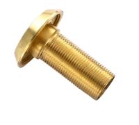 Spioncino per porte, Spioncino nascosto in rame for porta di sicurezza frontale con copertura for la privacy, lente in vetro ottico, dimensioni multiple(24mm 45-75mm)