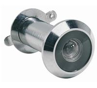 Spioncino porta ingresso ottone finitura cromo lucido (15-25 mm)