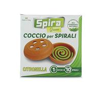 SPIRA Green, COCCIO per SPIRALI, CITRONELLA, 1 COCCIO + 10 SPIRALI