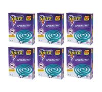 Spira Spiralette Antizanzara da 10pz, Offerta Multipack 6 Confezioni