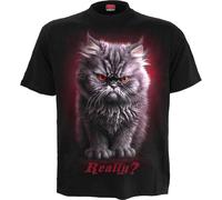 Spiral - Anger Management - Front Print T-Shirt Black XL Black