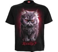 Spiral - Anger Management - T-Shirt Nera Regular per Uomo - L