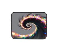 Spiral Art - Custodia per computer portatile, per notebook, tablet, valigetta da lavoro, 25,4 cm, colore: Grigio