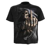 Spiral - Bone Finger - T-Shirt Nero, Nero , XXL