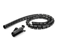 Spiral Cable Management Sleeve 25Mm X 1.5M /1X 4.9 - Black NUOVO