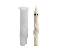 Spiral Candle Mold - Silicone Halloween Spiral Ghost Shape DIY Wax Mold for Creative Candle Making and Decorative Crafts | Flessibile design Allows Easy Demolding and Detailed Candles Creation