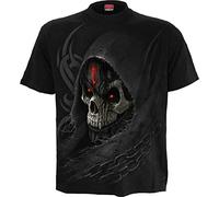 Spiral - Dark Death - T-Shirt Nera Regular per Uomo - L