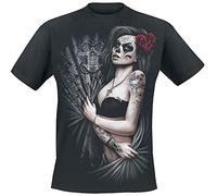 Spiral - Dead Love - T-Shirt Nera Regular per Uomo - XL