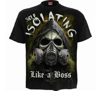 Spiral Direct Auto Isolation 2020 Pandemic Lockdown Hazard Teschio Goth K075M101