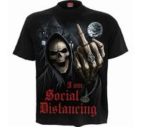 Spiral Direct di Gruppo Distanza Quarantena 2020 Pandemic Teschio Gotico Punk