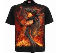 Spiral Direct Draconis Fuoco Dragon Ali Dark Fantasy Goth T Shirt L046M101