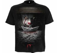 Spiral Direct Pennywise Storm Drain It Clown Georgie Horror Film Grafico Camicia