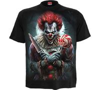 Spiral - Trick Or Treat - T-Shirt Nera Regular per Uomo - M