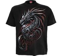 Spiral - Dragon Shards - T-Shirt Nera Regular per Uomo - L