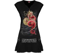 Spiral - Shenlong - Mini Abito Nero con Borchie in Vita, Nero, S