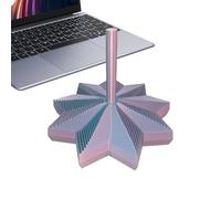 Spiral Fidget Toy, Polygonal Ornament with Handle, Anti-Stress Sensory Game, Focus Aid, Ideal for Kids Adults, Desk Decoration, School Workplace Gift, Relaxation Tool, 1 Piece