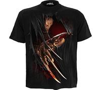 Spiral - Freddy Claws - T-Shirt Nera Regular per Uomo - XL