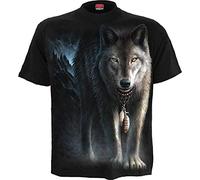 Spiral from Darkness Uomo T-Shirt Nero L 100% Cotone Regular