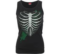 Spiral G058-Top-Senza Maniche T-Shirt, Nero, M Donna