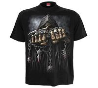 Spiral Game Over Uomo T-Shirt Nero Regular
