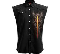 Spiral Gates Of Hell Uomo Gilet nero M 100% cotone