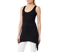 Spiral - Gothic Elegance - Canotta Lunga Nera Regular per Donna - L