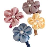 Spiral Hair Ties, Soft Elastic Spiral Hair Ties for Women, Ponytail Hair Accessories for Girls, Long Phone Cord Scrunchie Ties, A Variety of Styles Available (I)