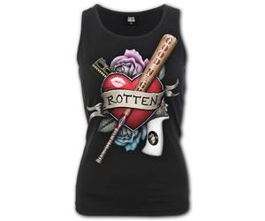 Spiral: Harley Quinn - Rotten - Razor Back Black (Top Donna Tg. M) -