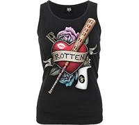 Spiral: Harley Quinn - Rotten - Razor Back Black (Top Donna Tg. M) -
