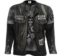 Spiral - Maglia a Manica Lunga - Uomo Black Large