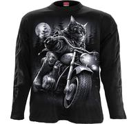 Spiral - Nine Lives - Longsleeve T-Shirt Black M Black