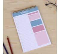 Spiral Notebook B5 Multipurpose Lined Writing Notebook for School Office Study Meeting Journaling Daily Note Taking(Blue)
