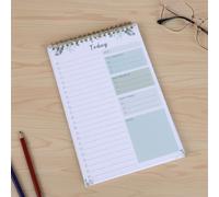Spiral Notebook B5 Multipurpose Lined Writing Notebook for School Office Study Meeting Journaling Daily Note Taking(Light Green)